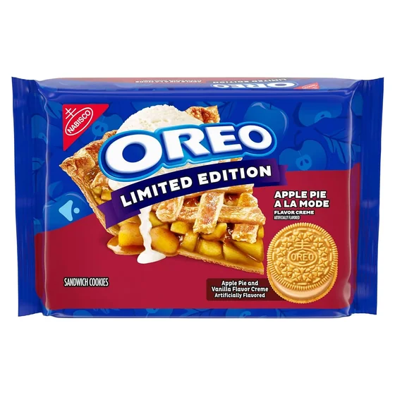 Nabisco OREO Apple Pie a la Mode Sandwich Cookies, 10.68 oz