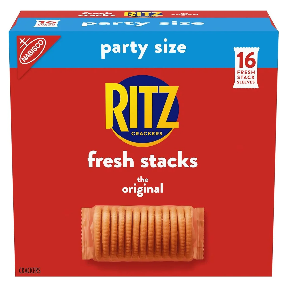 Nabisco RITZ Fresh Stacks Original Crackers, 16 cracker stacks, photo 1 of 6
