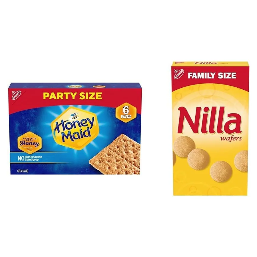 Nabisco Honey Maid Graham Crackers and Nilla Wafers Cookies Variety Pack, 2 boxes, photo 1 of 5