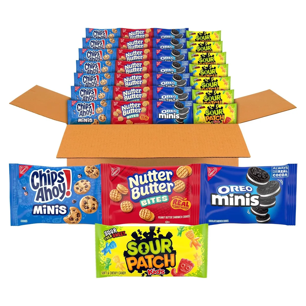 Nabisco Nabisco Cookies & Candy Variety Pack, 32 snack packs, 4 kinds, photo 1 of 6