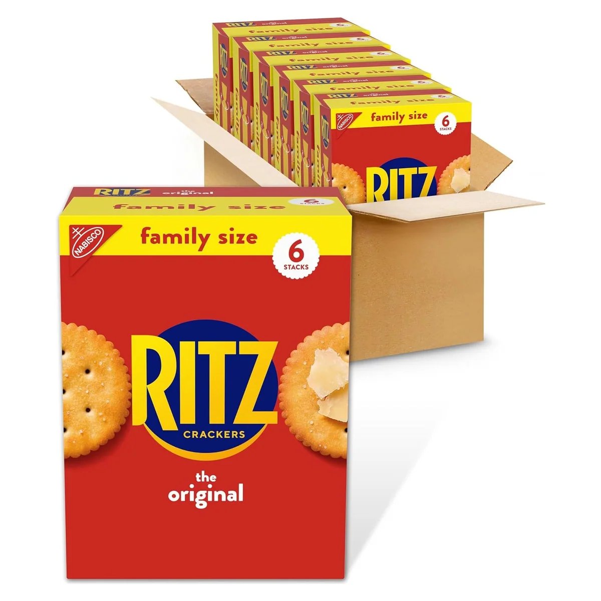 Nabisco RITZ Original Crackers, 6 × 20.5 oz boxes, photo 1 of 6